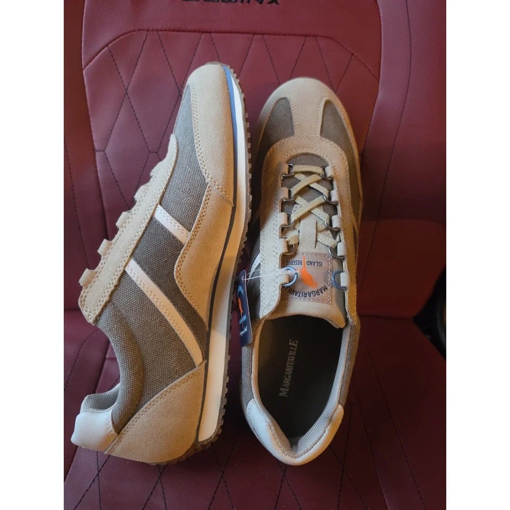 New In Box Margaritaville Equator Light Brown Men's Athletic Shoes Size 11